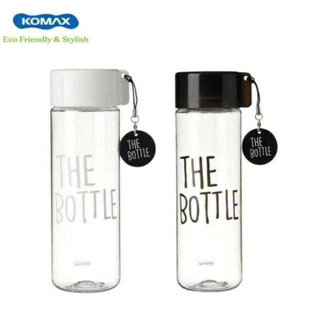 Bình nước nhựa rỗng Komax The Bottle 550ml