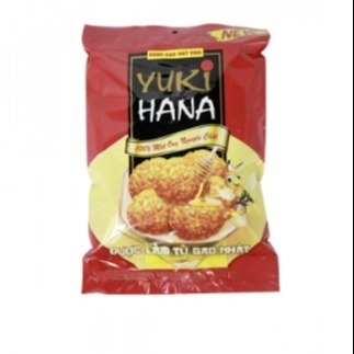 Combo 2 gói Bánh gạo chiên Yukihana 100g